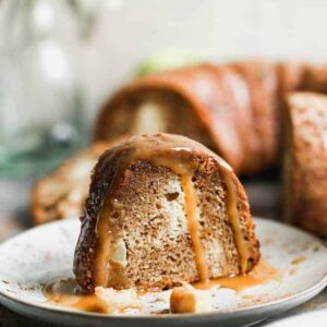 Yummy Factory Vegan Apple Bundt Cake